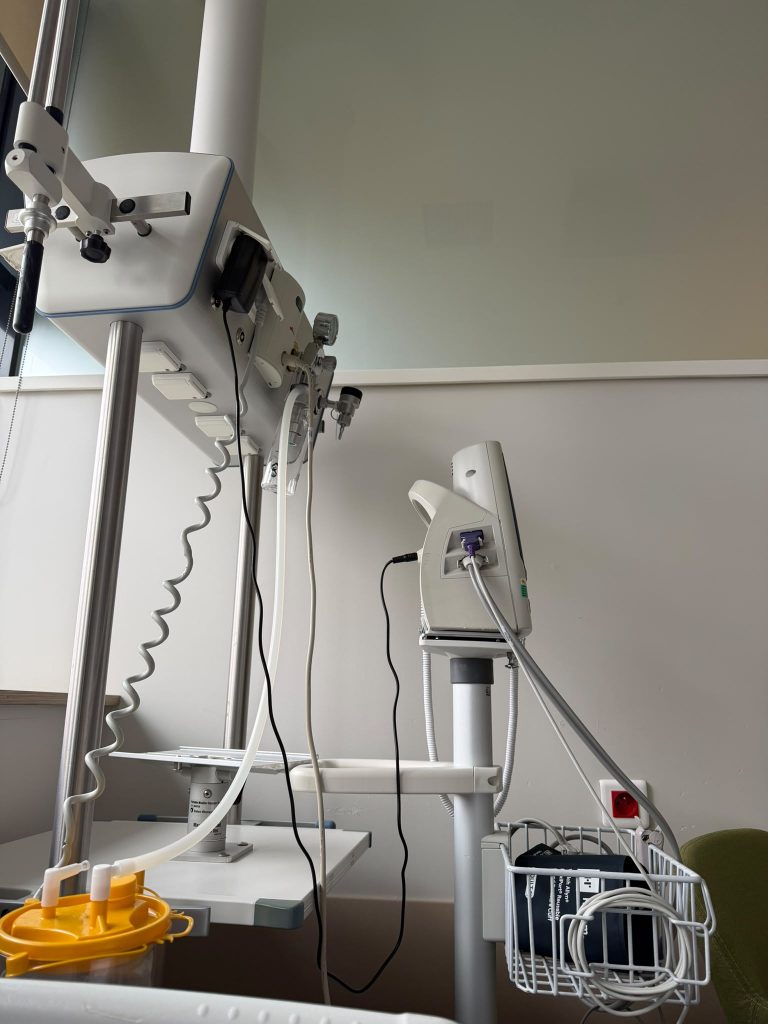 Infuuspompen voor pijnstilling tijdens de laatste opname